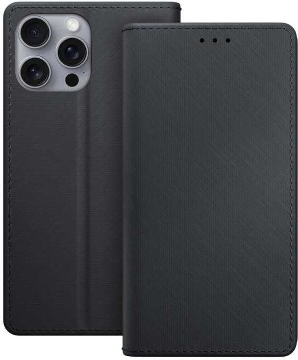 3mk Wallet Apple iPhone 16 Pro - dėklas telefonui juodos spalvos