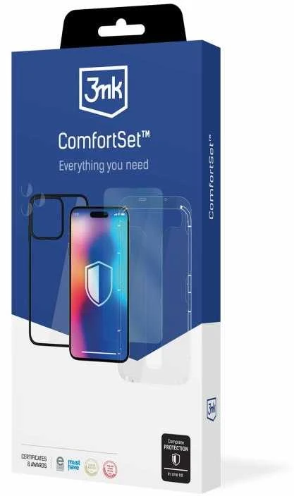 Apple iPhone 15 Plus – 3mk komforto rinkinys 4 viename