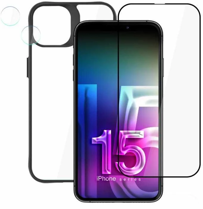 Apple iPhone 15 Plus – 3mk komforto rinkinys 4 viename