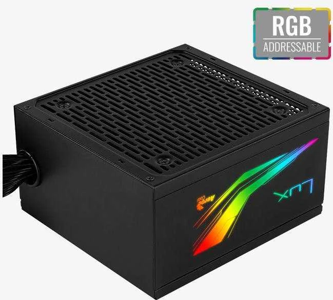 Maitinimo šaltinis Aerocool LUX AEROPGSLUXRGB-550 (550 W, 120 mm)