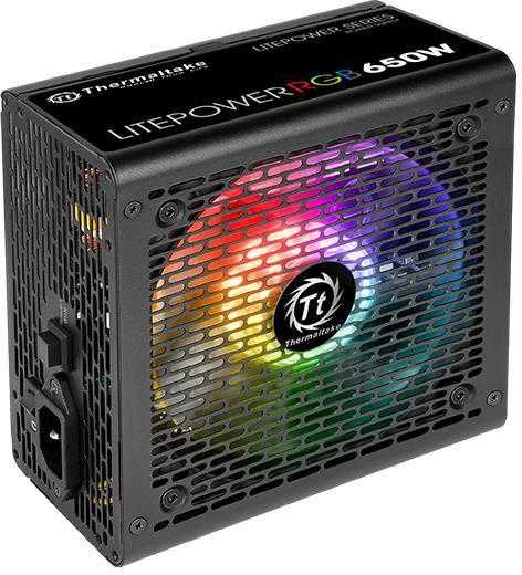 Maitinimo šaltinis Thermaltake Litepower RGB PS-LTP-0650NHSANE-1 (650 W, aktyvus, 120 mm)