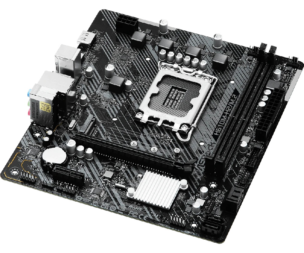 Pagrindinė plokštė Motininė Plokštė - ASRock H610M-H2/M.2 Micro ATX
