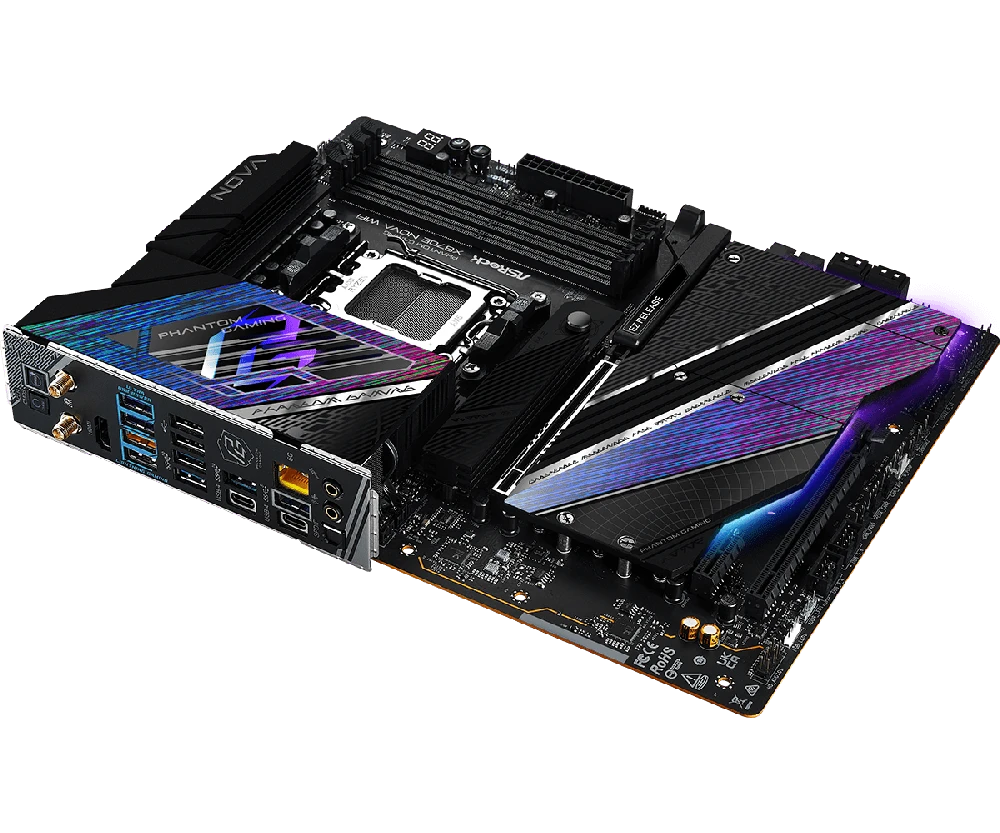 Pagrindinė plokštė ASROCK X870E NOVA WIFI AM5 DDR5 ATX MB