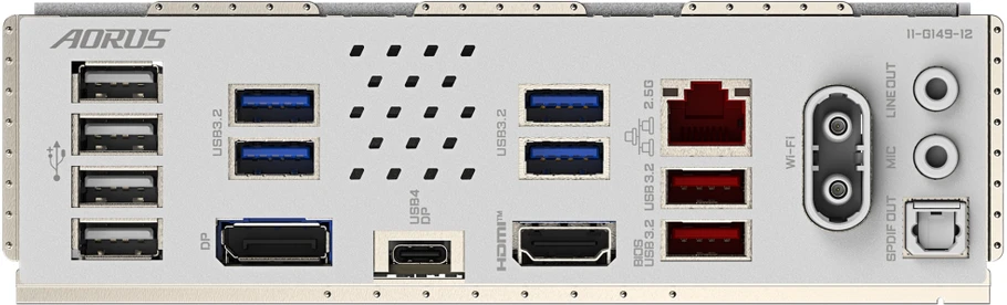 GIGABYTE B860M AORUS ELITE WF6E ICE pagrindinė plokštė – Intel Core Ultra serijos procesoriai, 12+1+2+1 fazių VRM, iki 9200MHz DDR5, 1xPCIe 5.0 + 2xPCIe 4.0 M.2, 2.5GbE 4E, USB