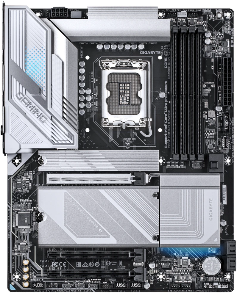 Pagrindinė plokštė Gigabyte B860 GAMING X WIFI6E
