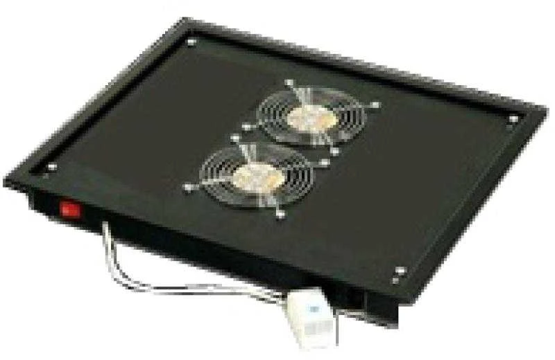 Vėdinimo skydo lentyna 19" TRITON stogo 2 ventiliatoriai RAC-CH-X03-X3