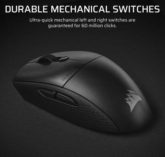 CORSAIR M55 Belaidė pelė žaidimams 24000 DPI Juodas