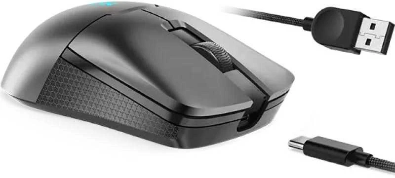 Lenovo | Belaidė pelė žaidimams | Legion M600s Qi | Pelė žaidimams | 2.4GHz, Bluetooth, USB su laidu | Storm Pilkas