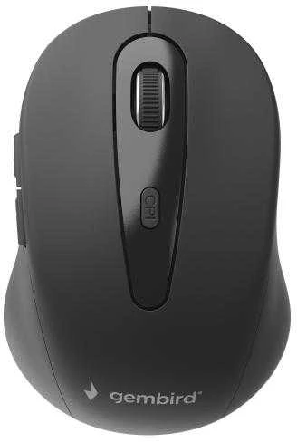 GEMBIRD MUSWB-6B-01 Gembird 6 mygtukų Bluetooth optinė pelė MUSWB-6B-01, 1600 DPI, juodas