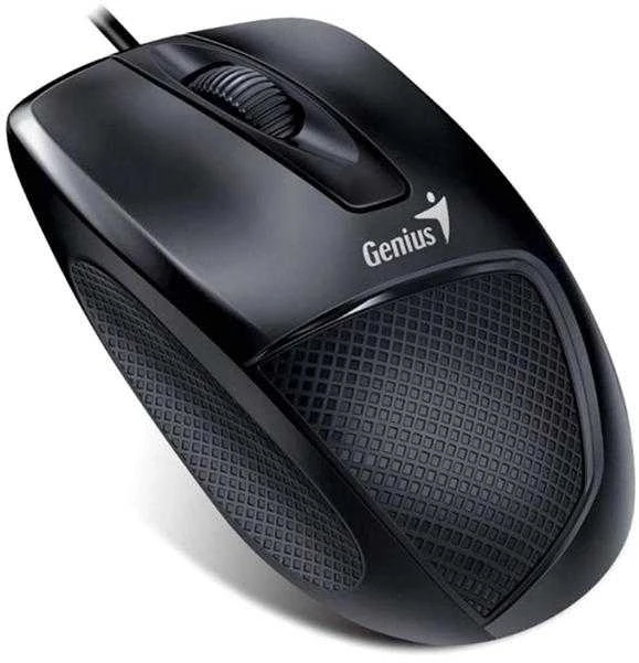 Genius KYE 31010231103 DX-150X USB BLK Pelė su laidu 1000 DPI optical sensor Ergonomic design