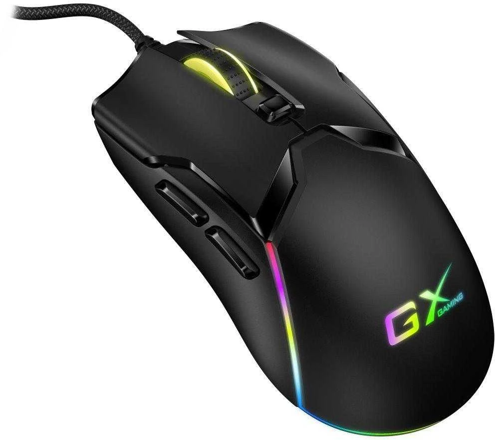 Genius Pelė GX Gaming Scorpion M700 pelė, 7200DPI, optinė, 6 klasė, laidinis USB, juodas