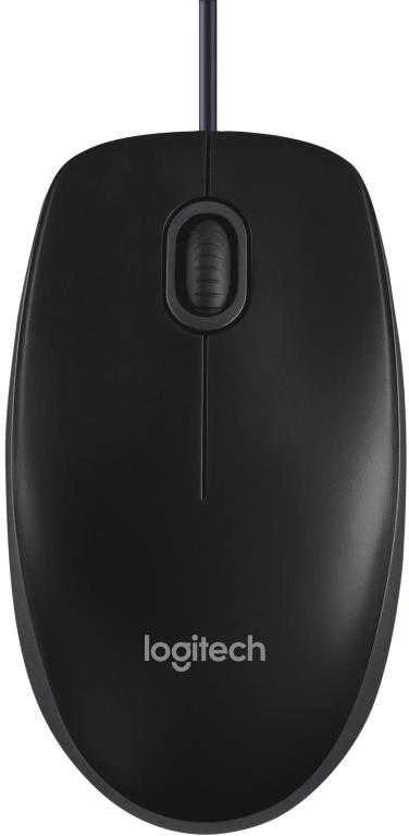 Pelė Logitech B100, Juoda