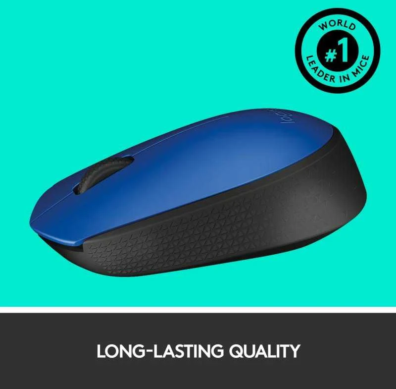 Belaidė pelė Logitech M171, mėlyna