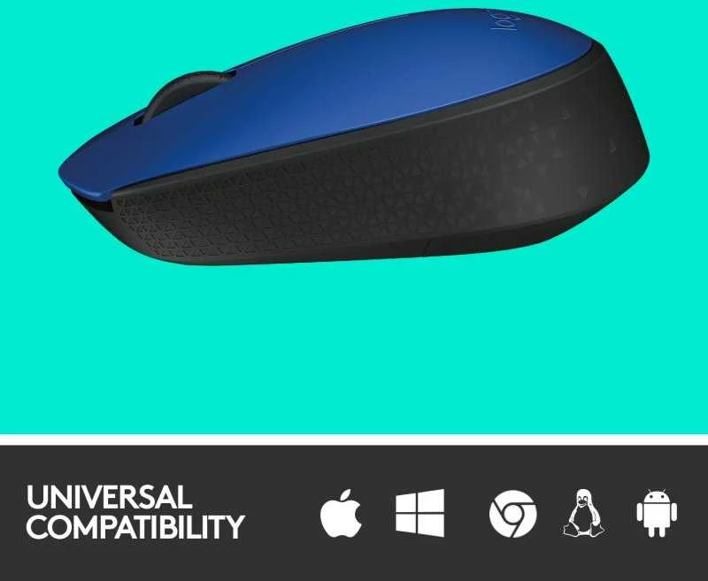 Belaidė pelė Logitech M171, mėlyna