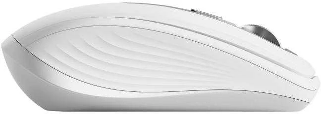Belaidė pelė Logitech MX Anywhere 3S - RF belaidė + Bluetooth, lazerinis, 8000 DPI, Pale Pilkas (Baltas)