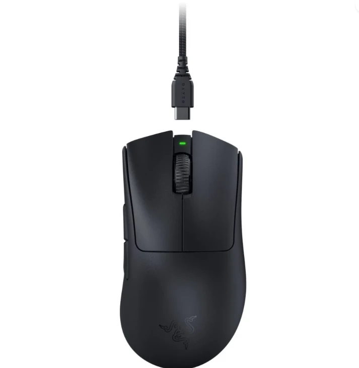 Razer DeathAdder V3 HyperSpeed | Pelė žaidimams | Wireless/su laidu | USB / 2.4 GHz | Juodas