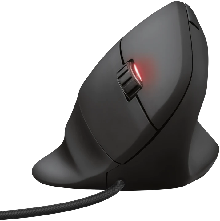 TRUST GXT 144 Rexx Ergonominė vertikali pelė su laidu | 10000 DPI