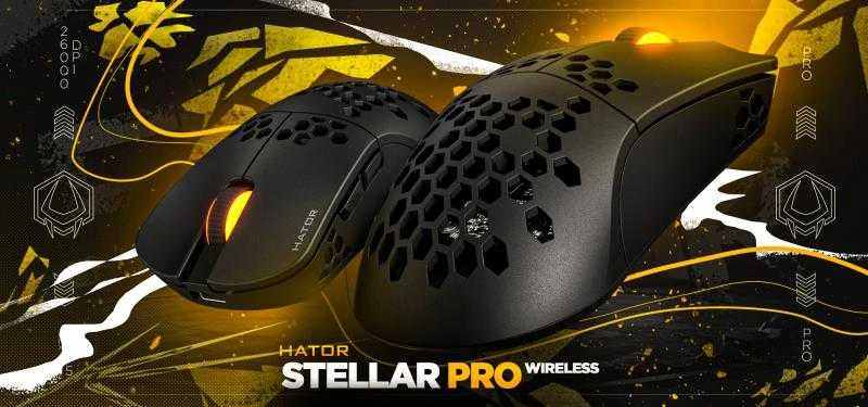 Pelė Hator Stellar PRO HTM551 balta