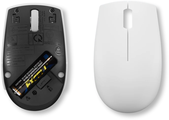 Lenovo | Compact Pelė | 300 | Wireless | Cloud Pilkas