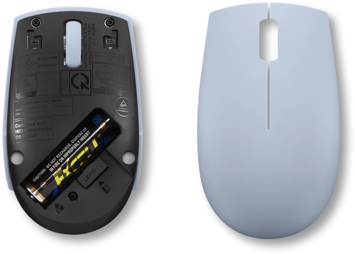 Lenovo | Compact Pelė with battery | 300 | Wireless | Frost Mėlyna