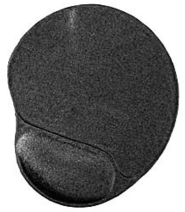 Gembird | Gel Pelės kilimėlis su riešo atrama | Ergonomic Pelės kilimėlis | 240 x 220 x 4 mm | Juodas