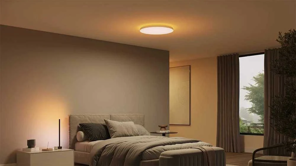Lubinis šviestuvas Philips Hue balta ir spalvota aplinka „Datura XL“