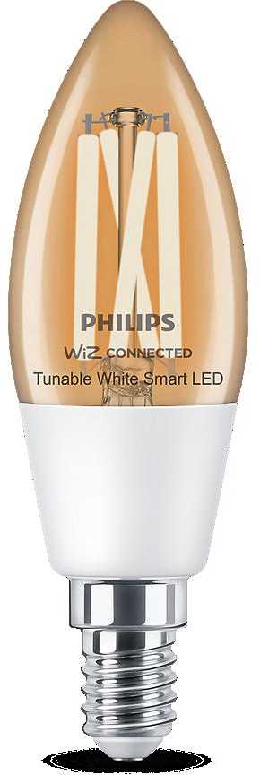Philips LEMPUTĖ LED WIFI C35 E14 4.9W 470LM TW FL