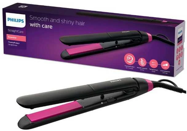 Philips StraightCare Essential Tiesinimo žnyplės „ThermoProtect“ BHS375/00