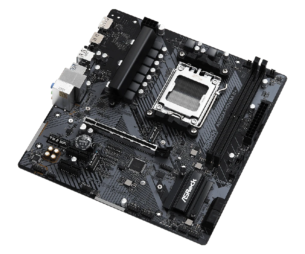 Pagrindinė plokštė ASRock A620M-HDV/M.2/AM5/Micro-ATX/AMD A620