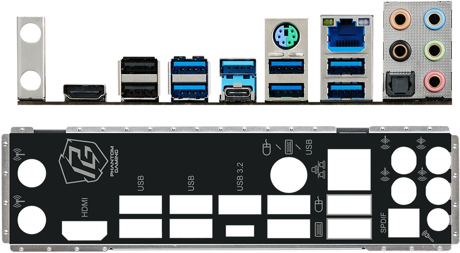 Pagrindinė plokštė ASROCK AMD B550 / SAM4 / ATX / Memory DDR4 / Atminties lizdai 4 / 3xPCI-Express 16x / 1xPCI-Express 3.0 1x / 2xM.2 / 1xHDMI / 2xUSB 2.0 / 8xUSB 3.2 / 1xPS/2 / 1xOptical S/PDIF / 1xRJ45 / 5xAudio port