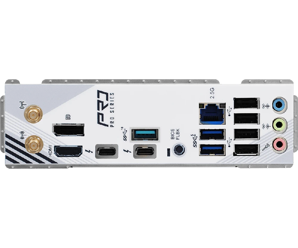Motininė Plokštė - ASRock Z890 Pro RS WiFi Balta