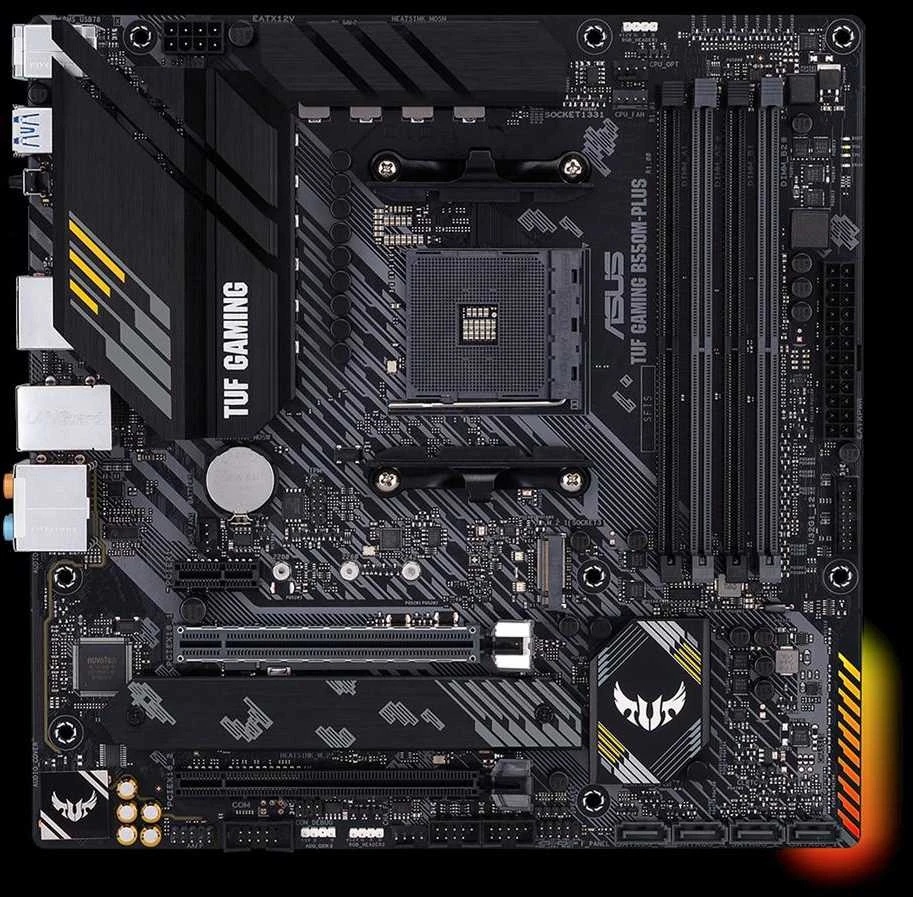 Pagrindinė plokštė ASUS TUF Gaming B550M-PLUS