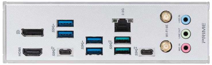 Pagrindinė plokštė ASUS PRIME Z790-A WIFI, LGA1700, ATX, DDR5