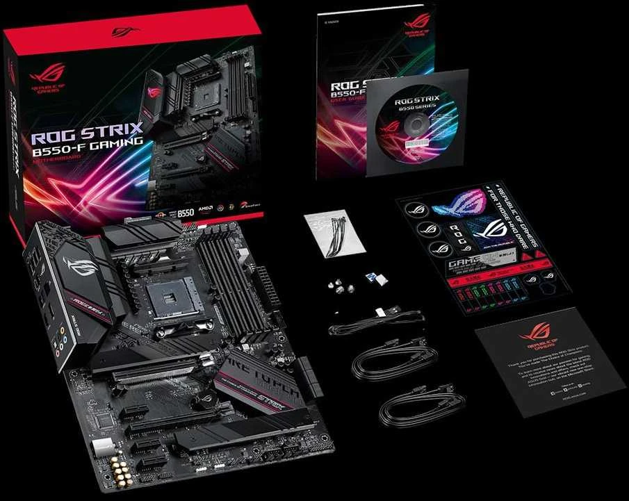 Pagrindinė plokštė ASUS  AMD B550 /SAM4 / ATX /3xPCI-Express 3.0 1x / 1xPCI-Express 3.0 16x /2xM.2 / 1xPCI-Express 4.0 16x / Memory DDR4 / Memory slots 4