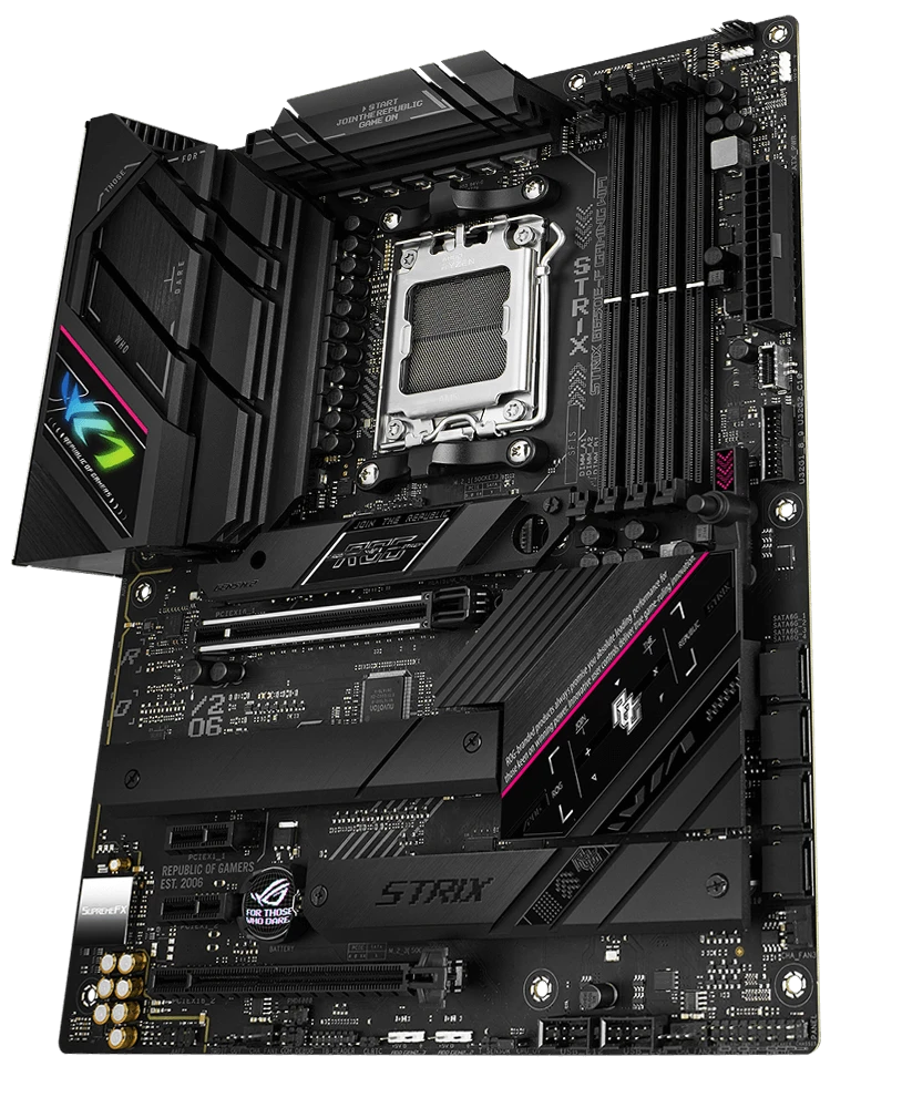 Pagrindinė plokštė ASUS AMD B650/SAM5/ATX/Memory DDR5/Atminties lizdai 4/2xPCI-Express 4.0 1x/1xPCI-Express 4.0 16x/1xPCI-Express 5.0 16x/3xM.2/1xHDMI/1xDisplayPort/4xUSB 2.0/6xUSB 3.2/2xUSB-C/1xRJ45/5xAudio port