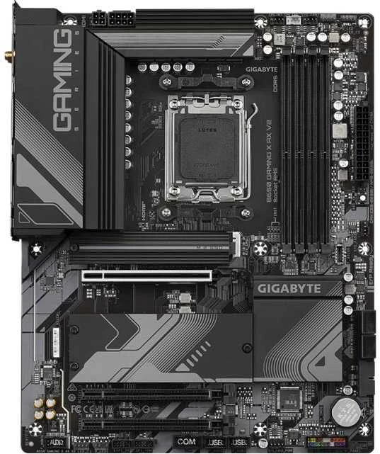Pagrindinė plokštė GIGABYTE B650 GAMING X AX V2 AM5 4xDDR5 4xSATA 3xM.2