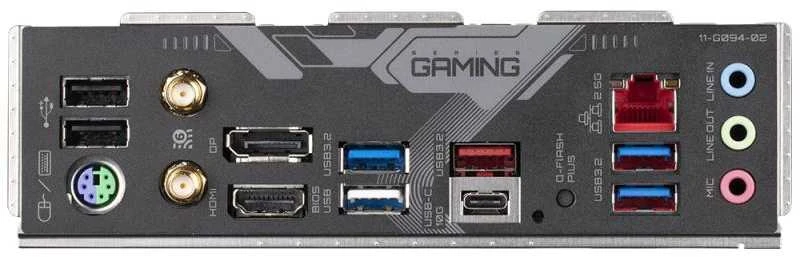 Pagrindinė plokštė GIGABYTE B650 GAMING X AX V2 AM5 4xDDR5 4xSATA 3xM.2