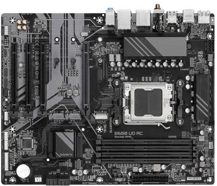Pagrindinė plokštė Gigabyte B650 UD AC