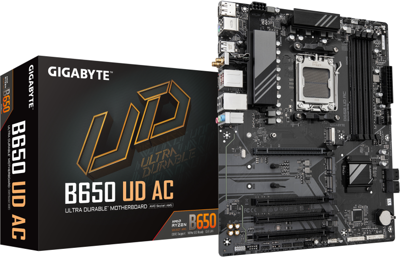 Pagrindinė plokštė Gigabyte B650 UD AC