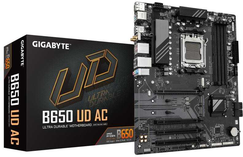 Pagrindinė plokštė Gigabyte B650 UD AC