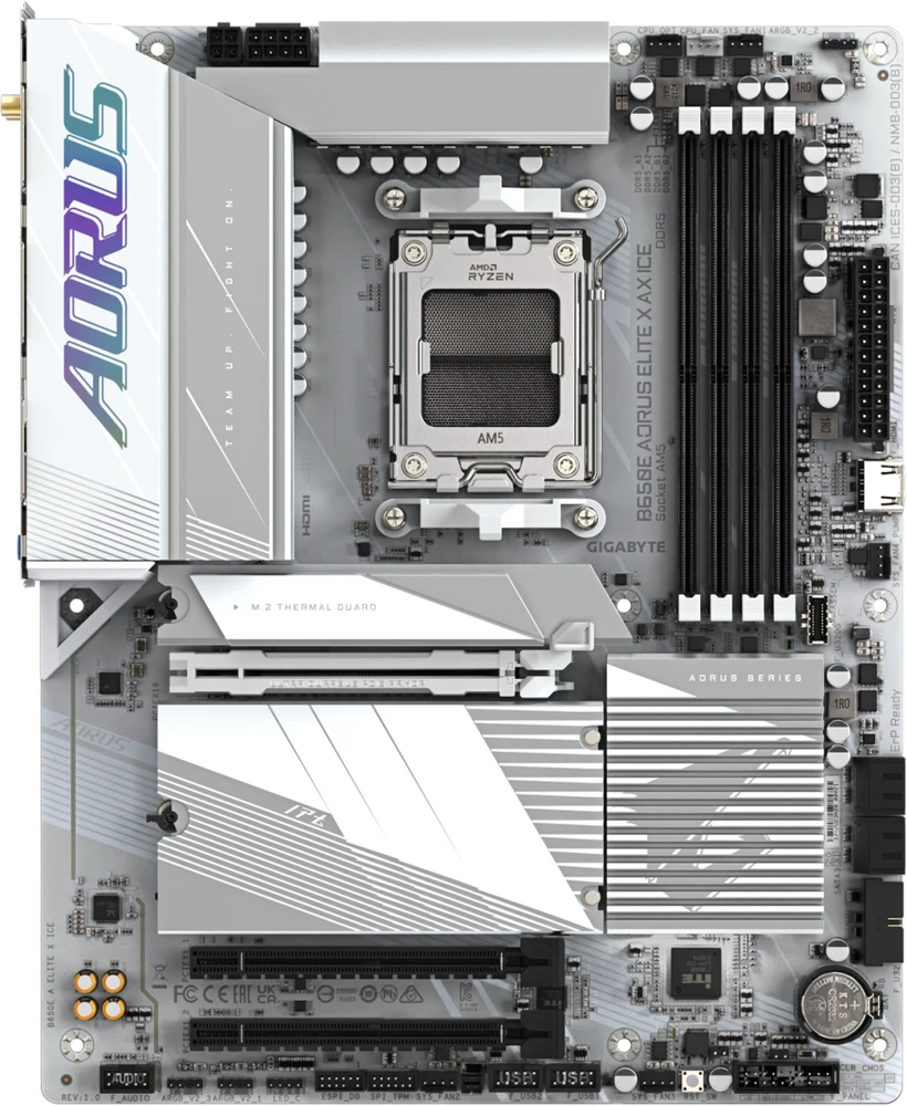 Pagrindinė plokštė Gigabyte B650E A ELITE X ICE
