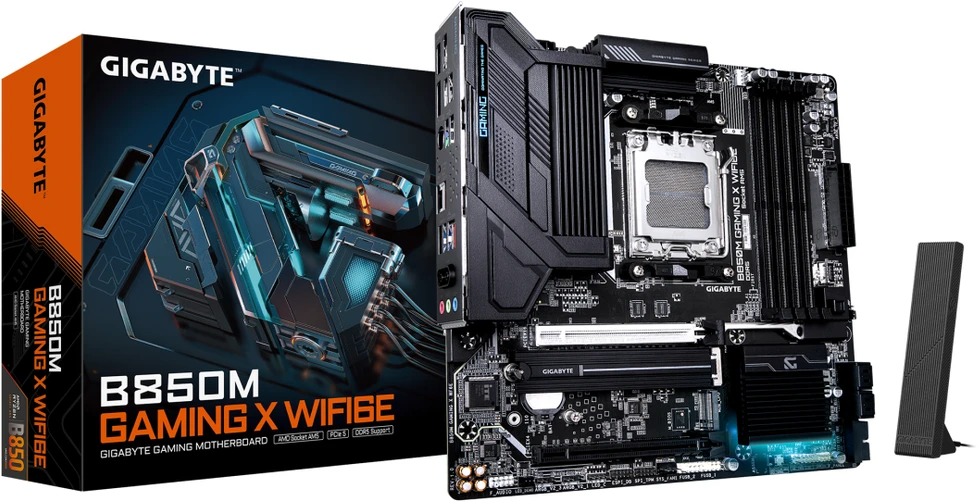 Pagrindinė plokštė Gigabyte B850M GAMING X WF6E
