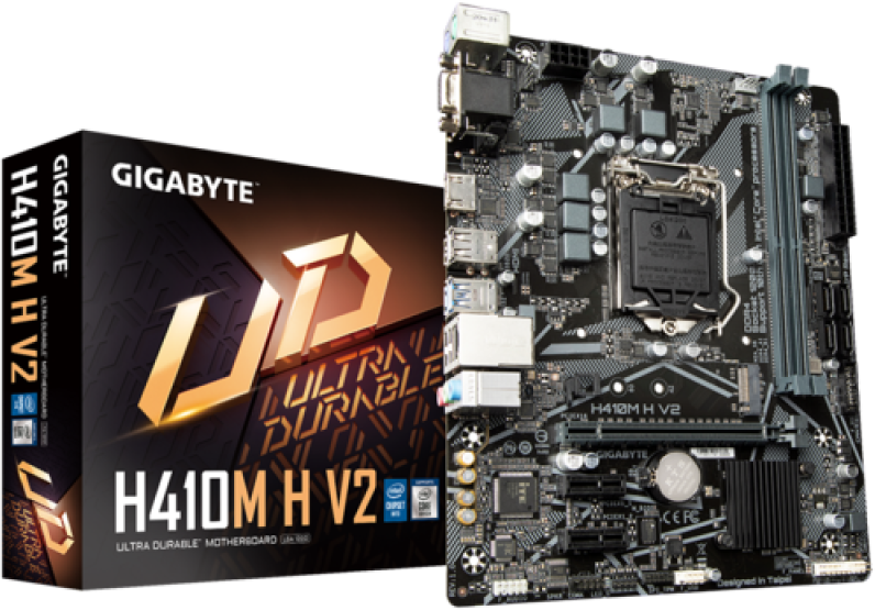 Pagrindinė plokštė GIGABYTE Intel H470 Express / LGA1200 / MicroATX / Memory DDR4 / Atminties lizdai 2|2xPCI-Express 3.0 1x / 1xPCI-Express 3.0 16x / 1xM.2 / 1x15pin D-sub / 1xHDMI / 2xAudio-In / 1xAudio-Out / 4xUSB 2.0 / 2xUSB 3.2 / 1xPS/2 / 1xRJ45