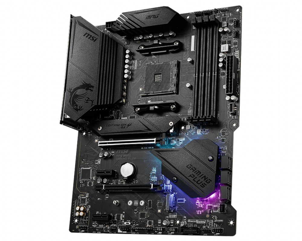 Pagrindinė plokštė MSI MPG B550 GAMING PLUS