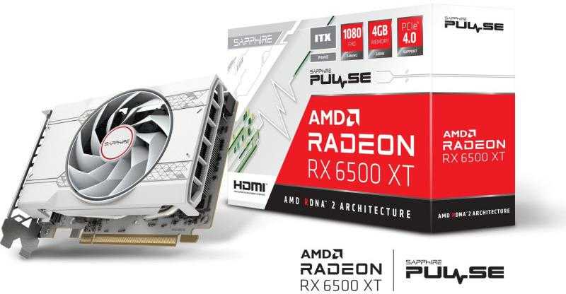 Vaizdo Plokštė - SAPPHIRE PULSE AMD Radeon™ RX 6500XT Gaming OC 4GB GDDR6