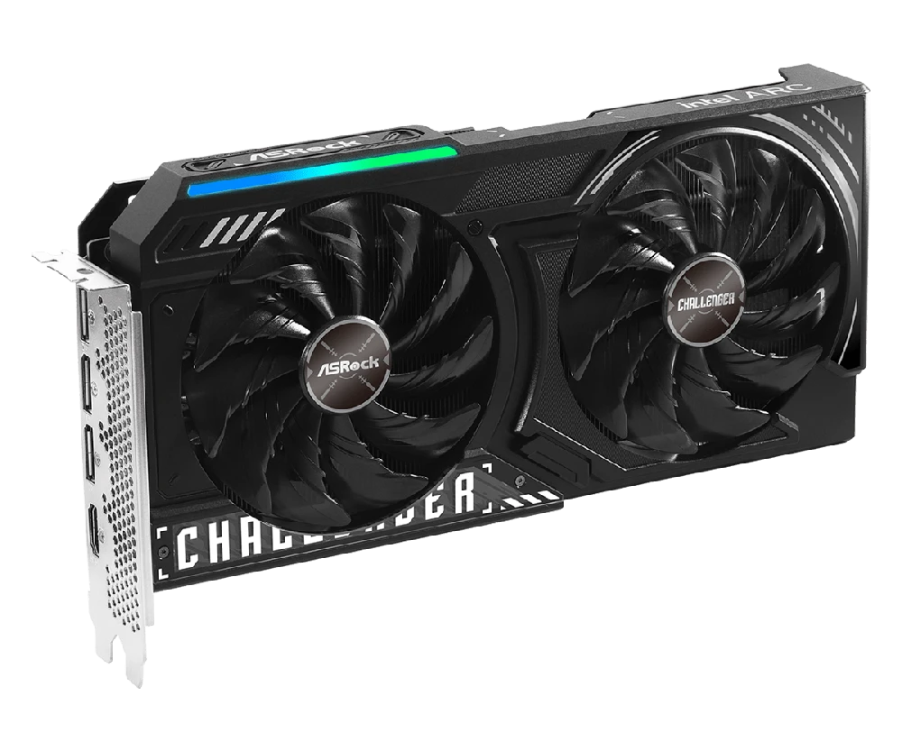 Vaizdo plokštė ASRock Challenger Intel Arc B570 10GB OC GDDR6 plokštė