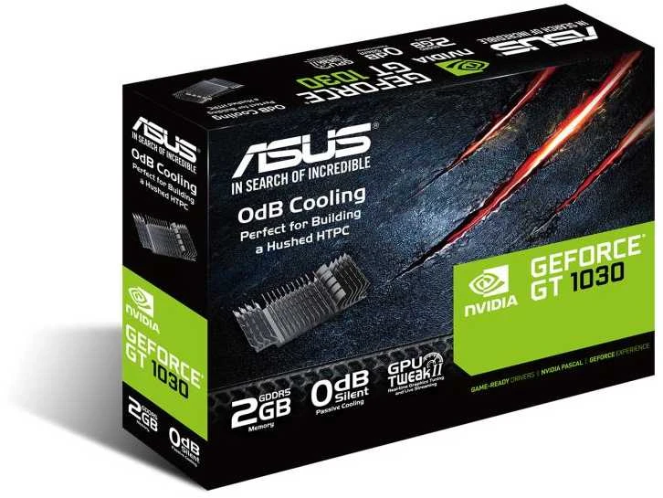 Vaizdo plokštė ASUS GeForce GT 1030 2 GB, GDDR5