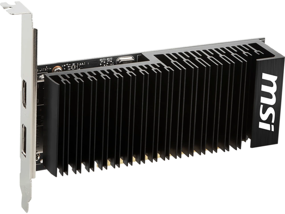Vaizdo plokštė MSI GeForce GT 1030 4GHD4 LP OC | NVIDIA | 4 GB | GeForce GT 1030 | DDR4 | HDMI jungtys kiekis 1 | PCI Express 3.0 x16 (naudoja x4)