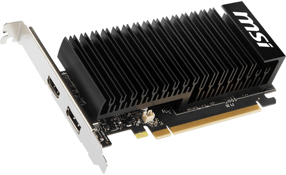 Vaizdo plokštė MSI GeForce GT 1030 4GHD4 LP OC | NVIDIA | 4 GB | GeForce GT 1030 | DDR4 | HDMI jungtys kiekis 1 | PCI Express 3.0 x16 (naudoja x4)