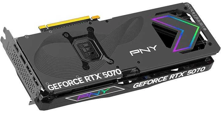Pny Technologies PNY GeForce RTX 5070 EPIC-X RGB OC NVIDIA 12 GB GDDR7